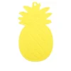 Sottopentola giallo in silicone ananas