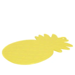 Sottopentola giallo in silicone ananas