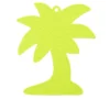 Sottopentola giallo in silicone palma