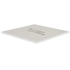 Sottopentola in ceramica bianca 20x20 cm con scritta