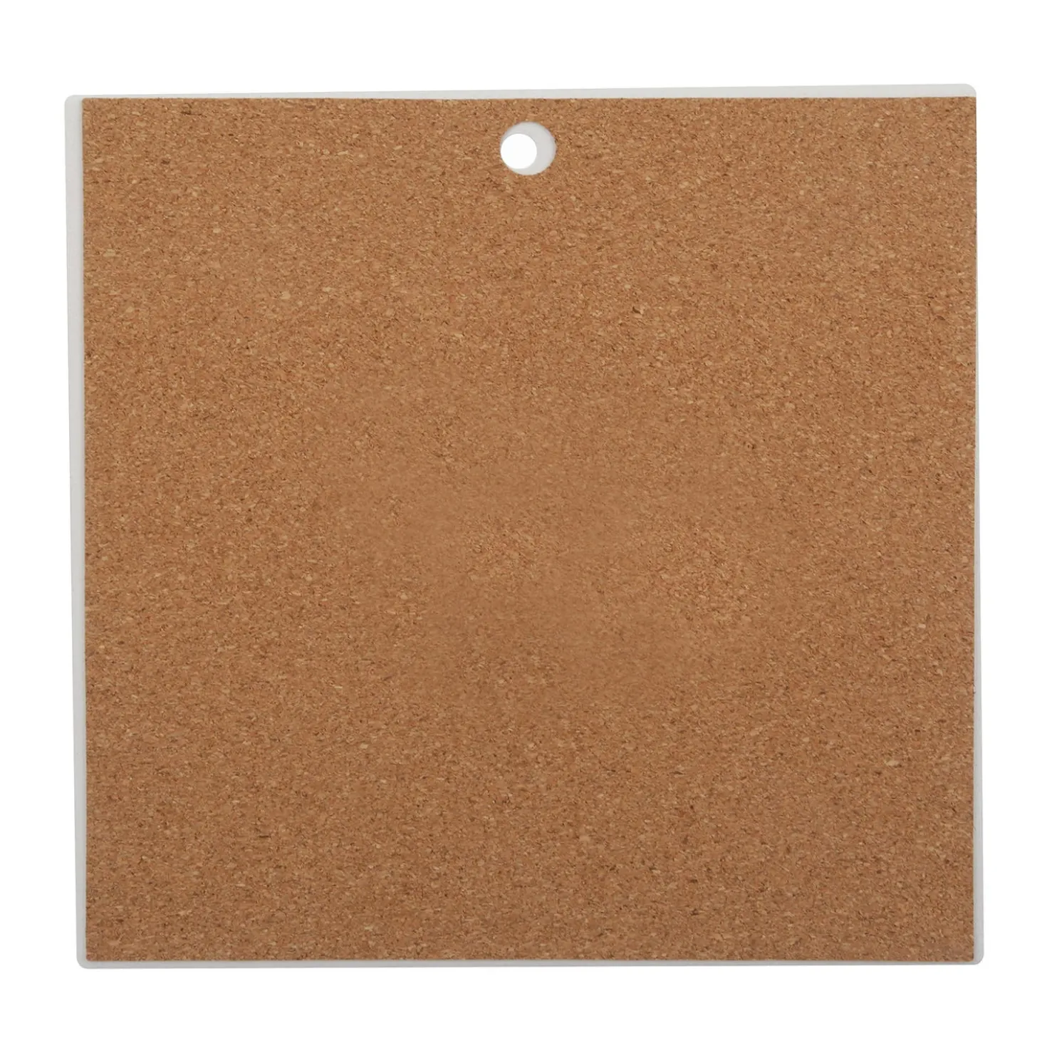 Sottopentola in ceramica bianca 20x20 cm con scritta