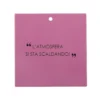 Sottopentola in ceramica malva 20x20 cm con scritta