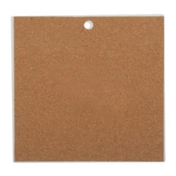 Sottopentola in ceramica malva 20x20 cm con scritta