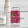 Sparkling Winterberry candela in giara grande Yankee Candle