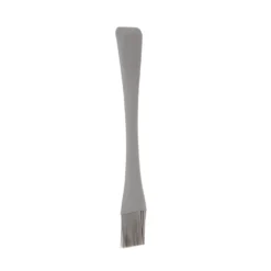 Spatola doppia testa silicone con pennello taupe