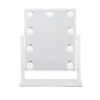 Specchio da tavolo bianco 31x36 cm Hollywood