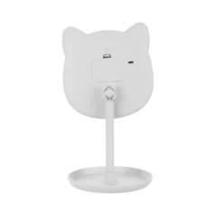 Specchio da tavolo gatto con led bianco
