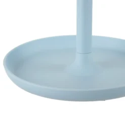 Specchio da tavolo nuvola con led azzurro
