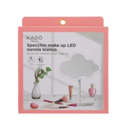 Specchio da tavolo nuvola con led bianco
