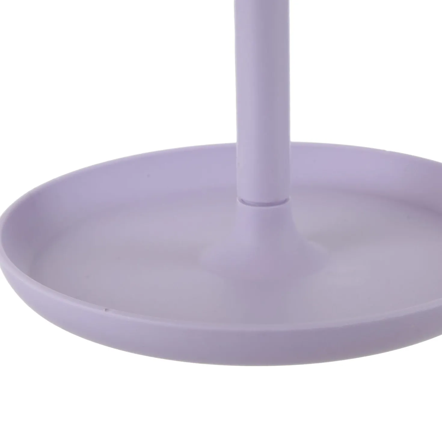 Specchio da tavolo stella con led lilla