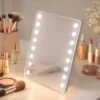 Specchio per trucco con LED bianco 17x28,5 cm
