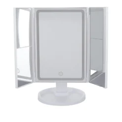 Specchio per trucco con LED bianco 17,5x29 cm
