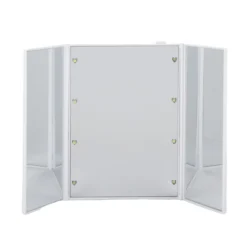 Specchio per trucco con LED 12x15,4 cm