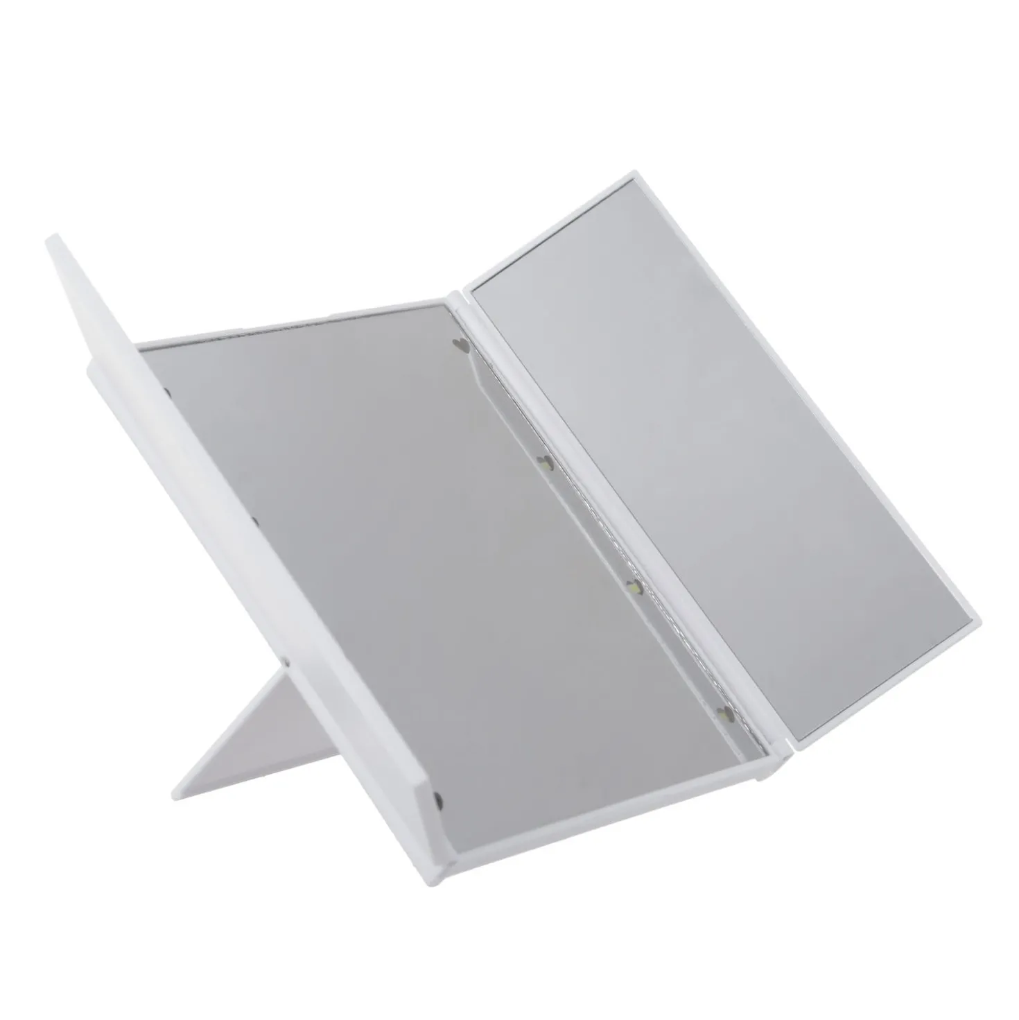 Specchio per trucco con LED 12x15,4 cm