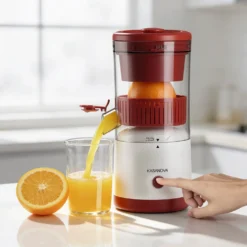 Spremiagrumi automatico senza fili rosso