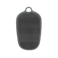 Spugna in silicone con saponetta in acciaio antiodore