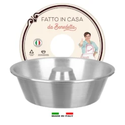 Stampo ciambella con cono 24 cm Fatto in casa da Benedetta alluminio