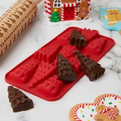 Stampo 9 cioccolatini albero Natale