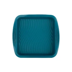 Stampo forno 26x24x5 cm silicone azzurro