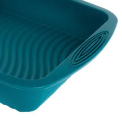 Stampo forno 26x24x5 cm silicone azzurro