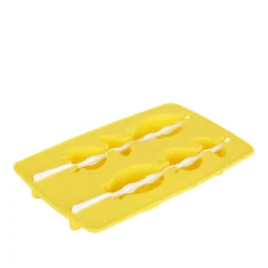 Stampo 2 ghiaccioli frutta giallo