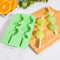 Stampo 2 ghiaccioli limone verde