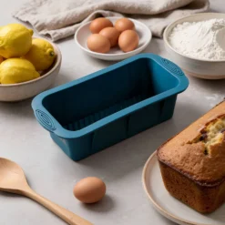 Stampo plumcake 25x12x7 cm silicone azzurro