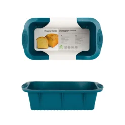 Stampo plumcake 25x12x7 cm silicone azzurro