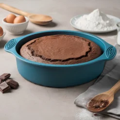 Stampo torta 22,5 cm silicone azzurro