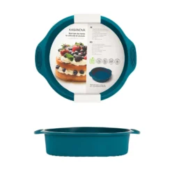 Stampo torta 22,5 cm silicone azzurro