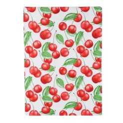Strofinaccio cucina Ciliegie 50x70 cm in cotone