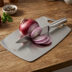 Tagliere acciaio inox 25x15 cm Ipac