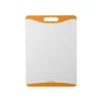 Tagliere 36x25 cm in plastica con bordi in gomma