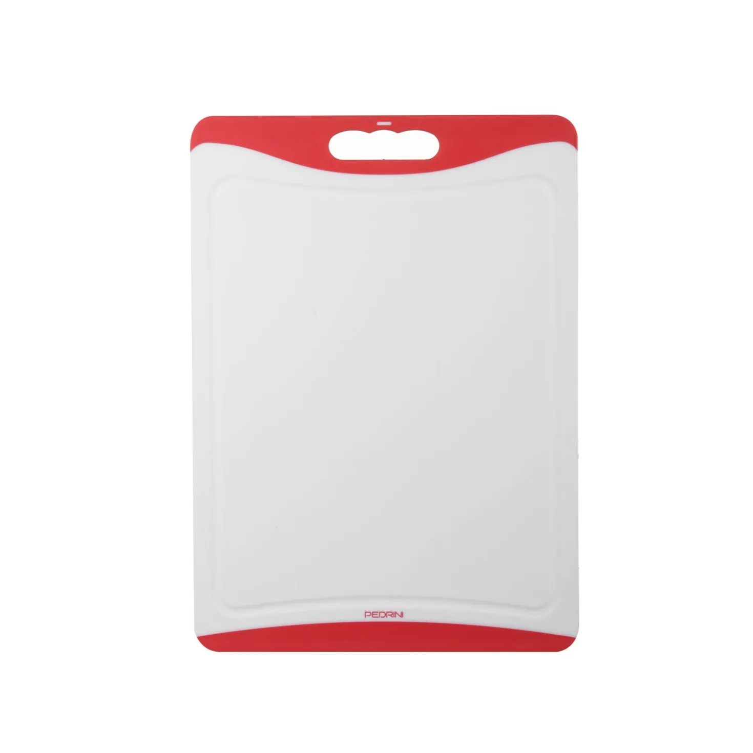 Tagliere 44x30 cm in plastica con bordi in gomma
