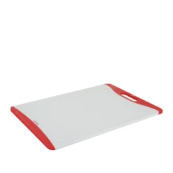 Tagliere 44x30 cm in plastica con bordi in gomma