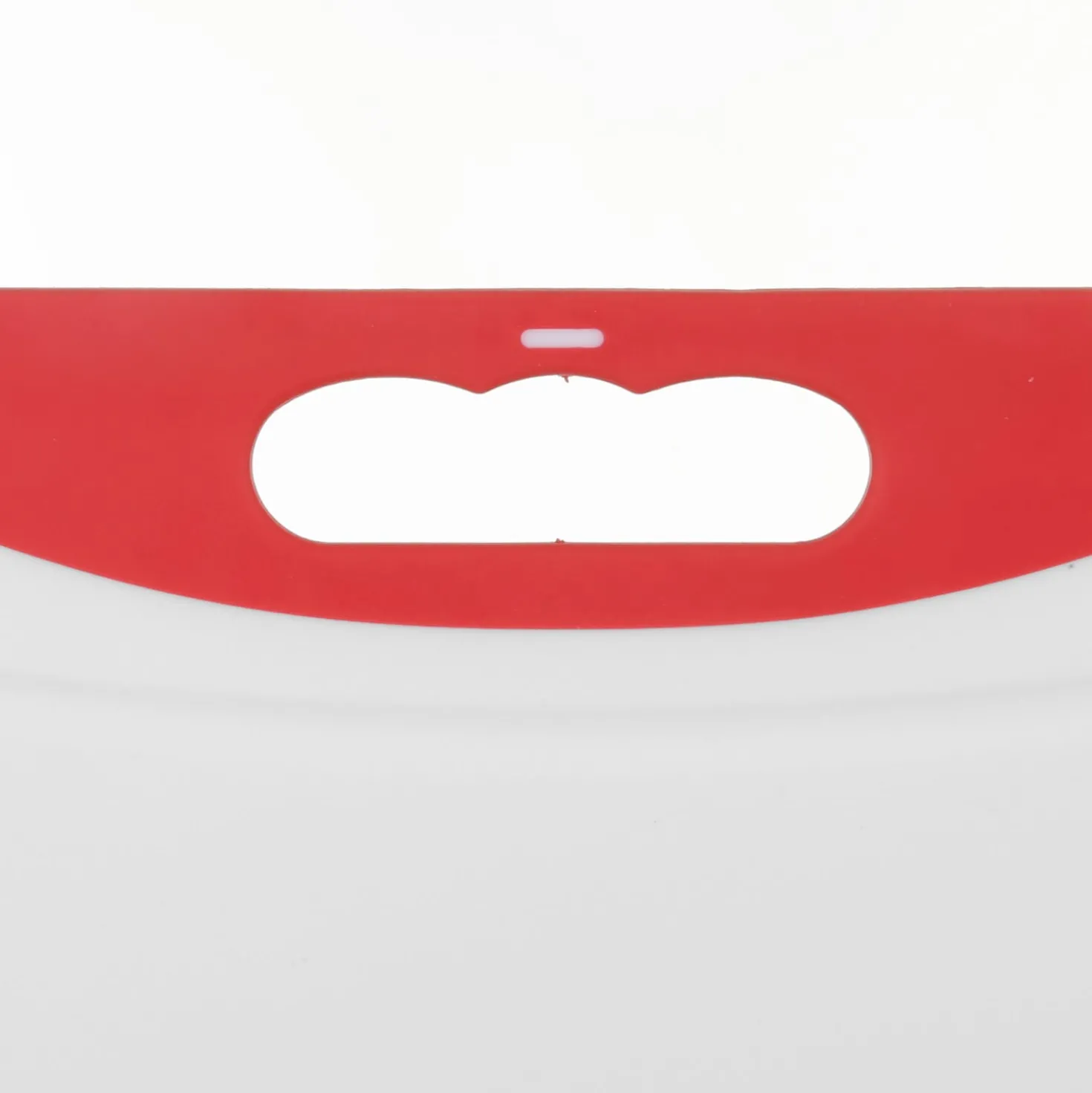 Tagliere 44x30 cm in plastica con bordi in gomma