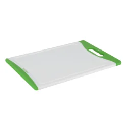 Tagliere 29x20 cm in plastica con bordi in gomma