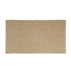 Tappeto bagno ciniglia 60x110 cm beige Rug