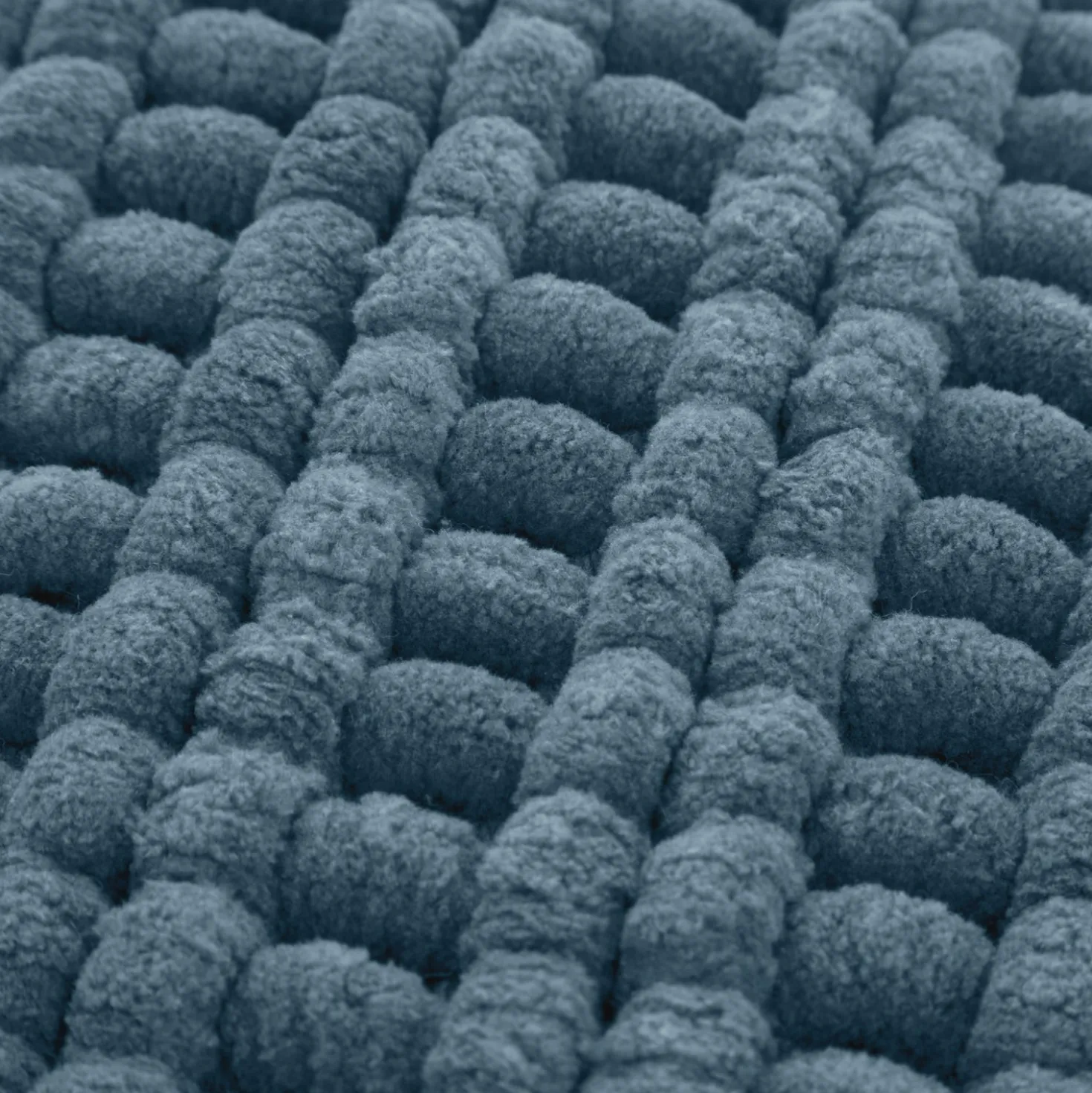 Tappeto bagno ciniglia 50x80 cm blu Rug