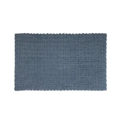 Tappeto bagno ciniglia 50x80 cm blu Rug