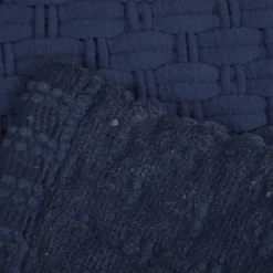 Tappeto bagno ciniglia 60x110 cm Dark blue