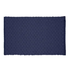 Tappeto bagno ciniglia 80x50 cm Dark blue
