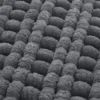 Tappeto bagno ciniglia 50x80 cm grigio Rug