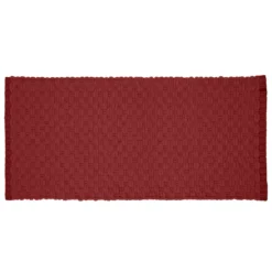 Tappeto bagno ciniglia 60x130 cm Mineral Red