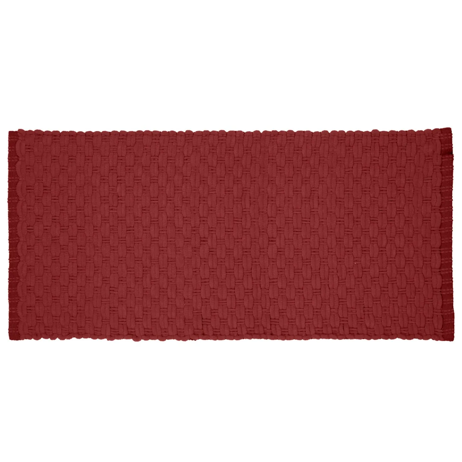 Tappeto bagno ciniglia 60x130 cm Mineral Red