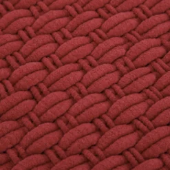 Tappeto bagno ciniglia 80x50 cm Mineral Red