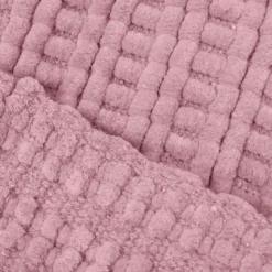 Tappeto bagno ciniglia 50x80 cm rosa Rug