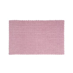 Tappeto bagno ciniglia 50x80 cm rosa Rug