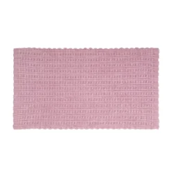 Tappeto bagno ciniglia 60x110 cm rosa Rug