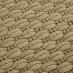 Tappeto bagno ciniglia 80x50 cm taupe